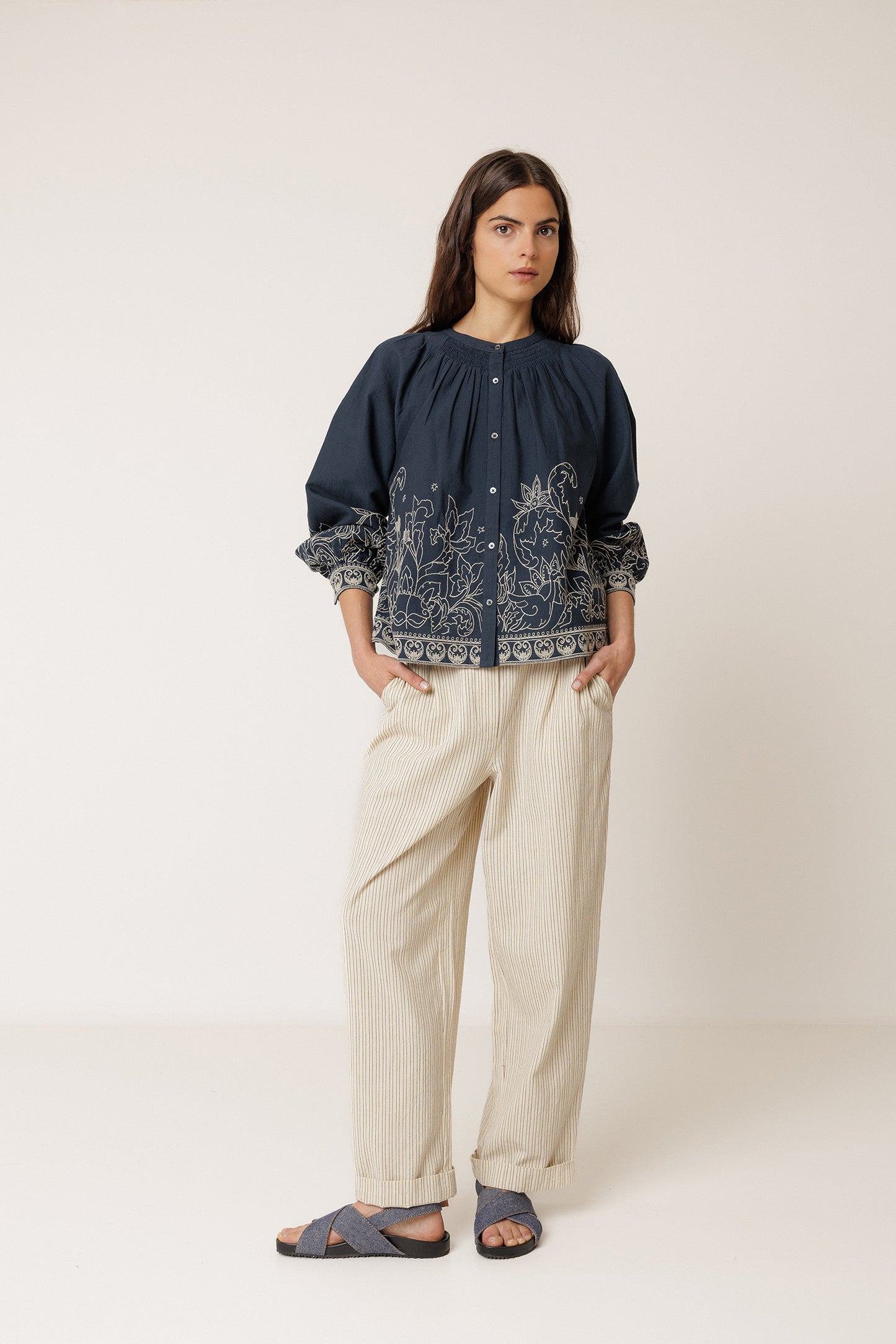 BLUSA BORDADO FLORAL