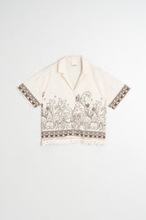 CAMISA BORDADO CONTRASTE