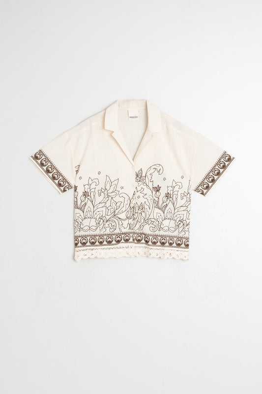 CAMISA BORDADO CONTRASTE 5