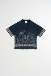 CAMISA BORDADO CONTRASTE