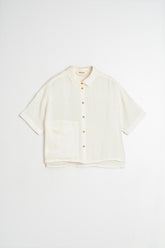 CAMISA CROP LINO