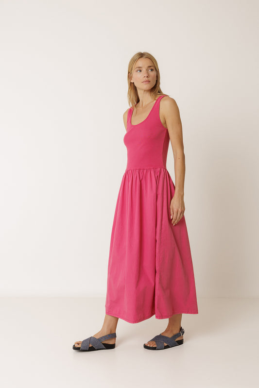 VESTIDO POPELÍN COMBINADO 2