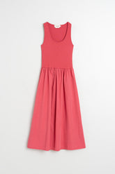 VESTIDO POPELÍN COMBINADO