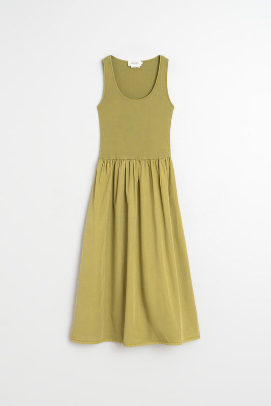 VESTIDO POPELÍN COMBINADO 4