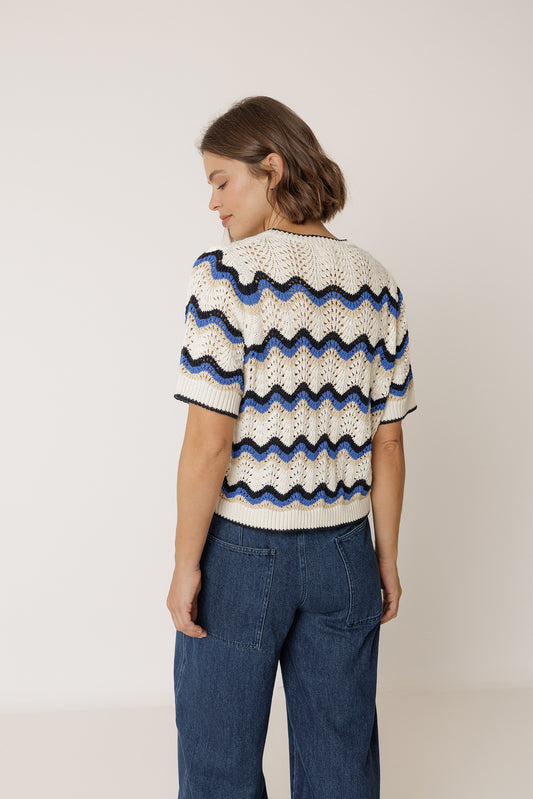 JERSEY CROCHET ZIG ZAG 3