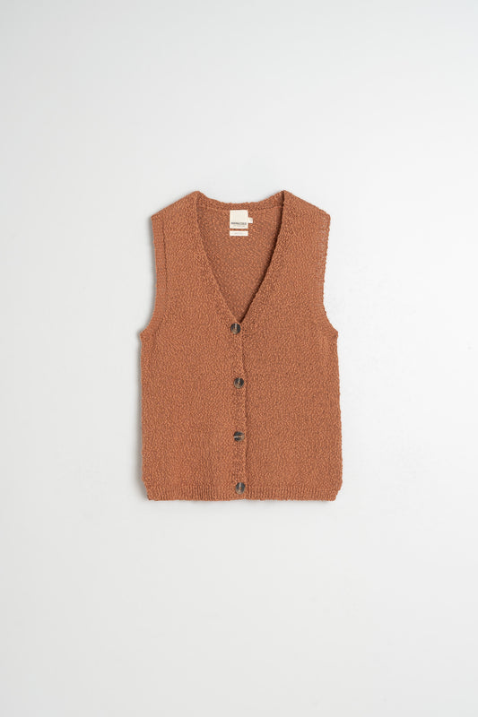 CHALECO BOUCLÉ ALGODÓN ORGÁNICO 5