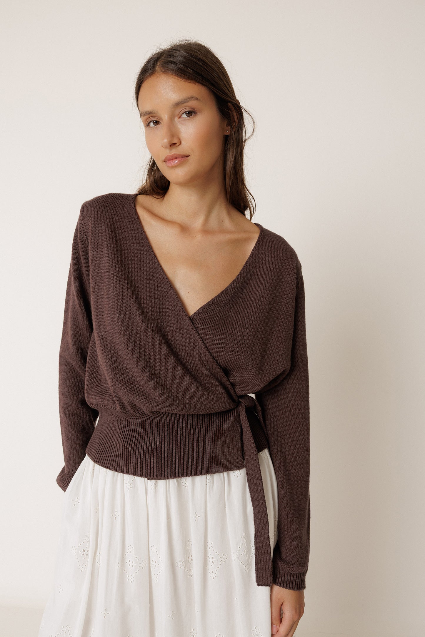 CARDIGAN CRUZADO PUNTO
