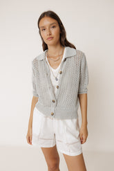 CHAQUETA PUNTO CALADO