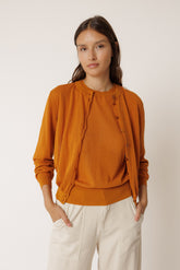 CHAQUETA PUNTO TRANSPARENTE