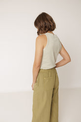 CAMISETA HALTER CANALÉ RAYAS