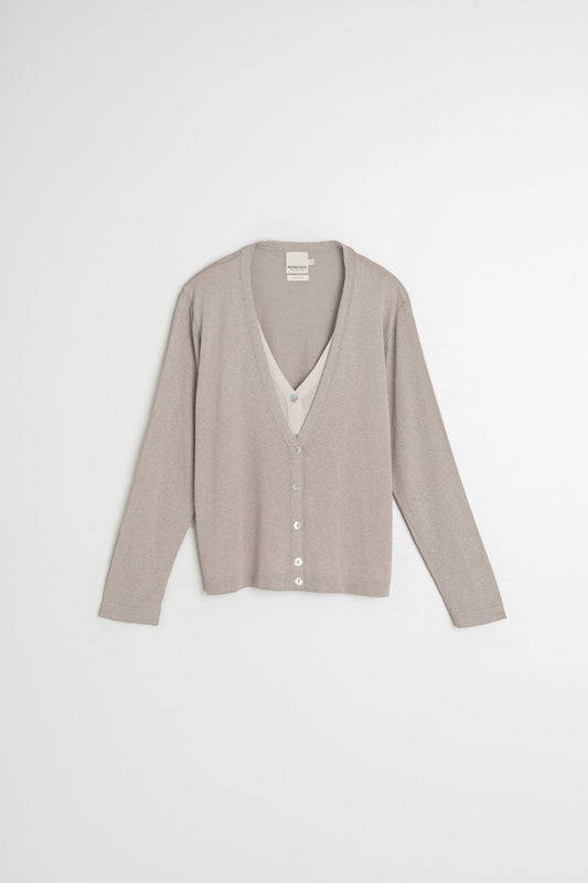 CHAQUETA EFECTO DOBLE PRENDA 5