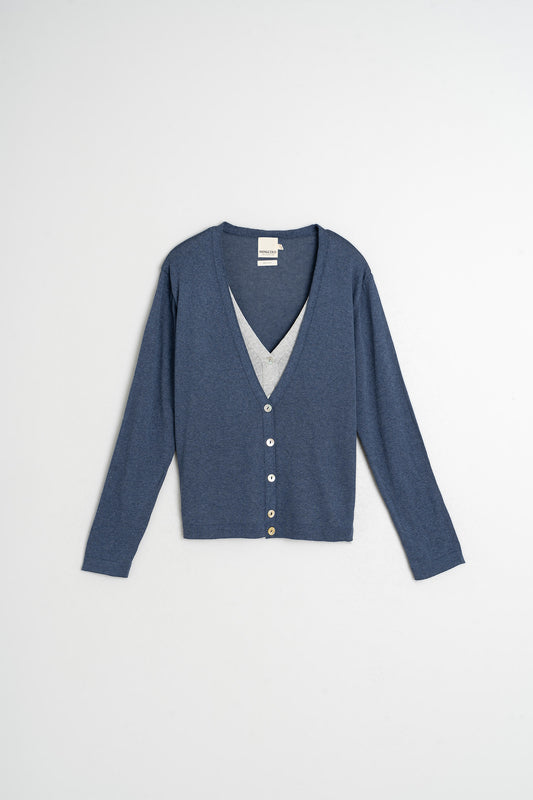 CHAQUETA EFECTO DOBLE PRENDA 6