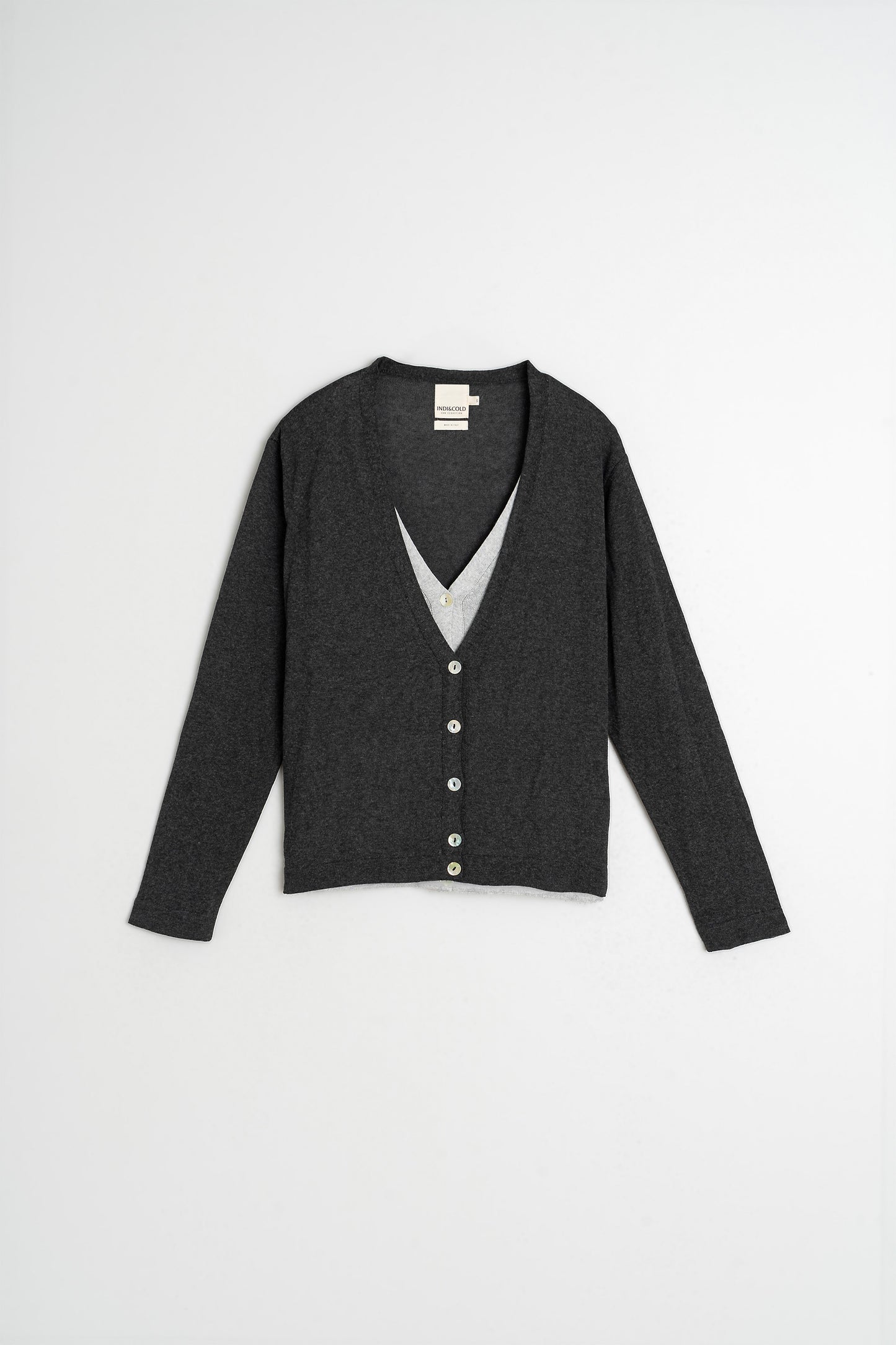 CHAQUETA EFECTO DOBLE PRENDA