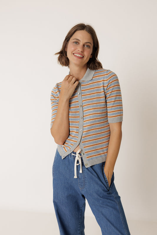 CHAQUETA PUNTO RAYAS 2