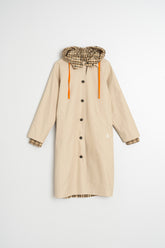 GABARDINA REVERSIBLE CUADROS