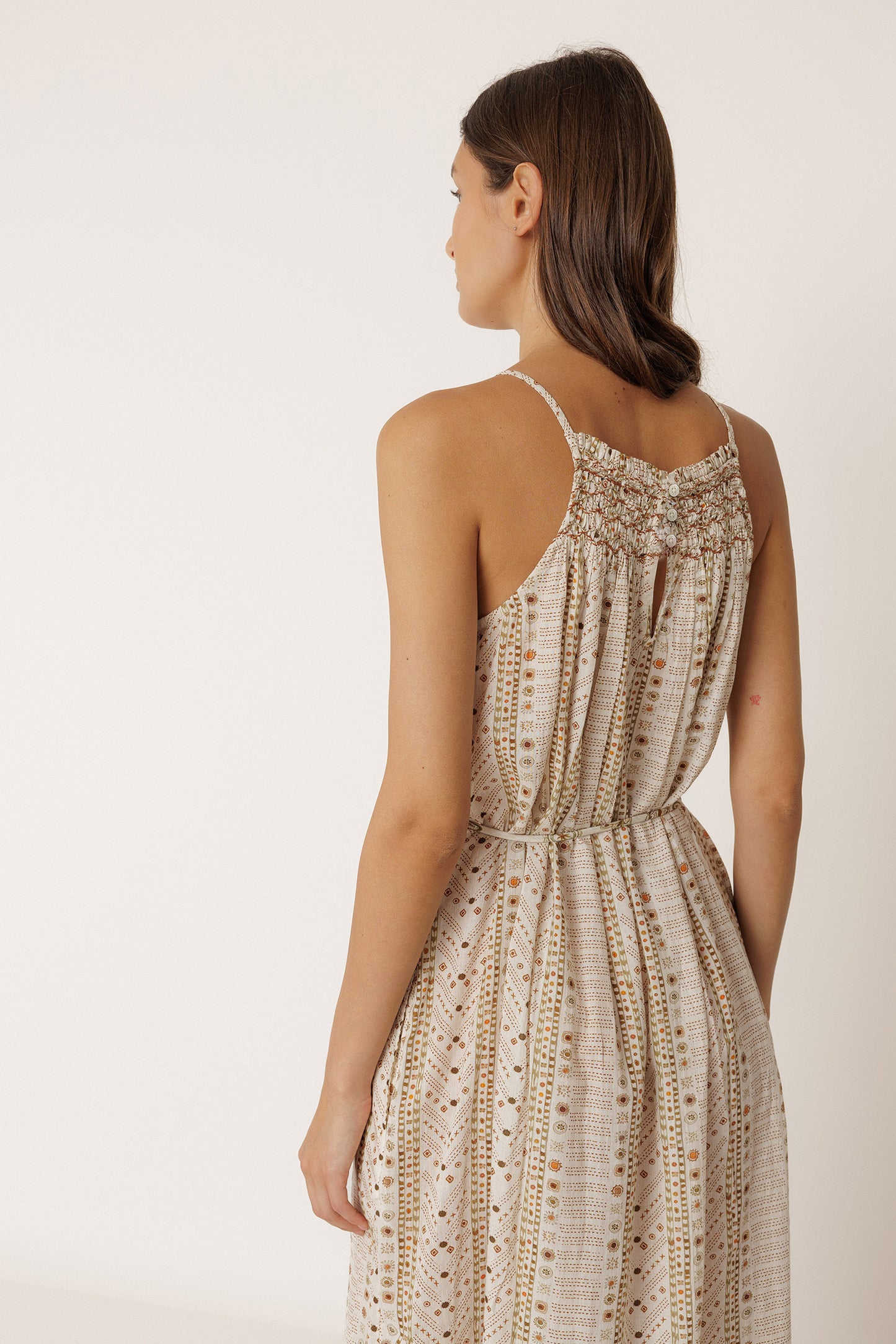 VESTIDO HALTER ESTAMPADO