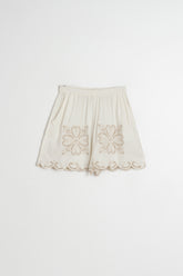 SHORT BORDADO ONDAS