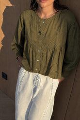 CAMISA BORDADO SUIZO