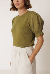 CAMISETA MANGAS GLOBO
