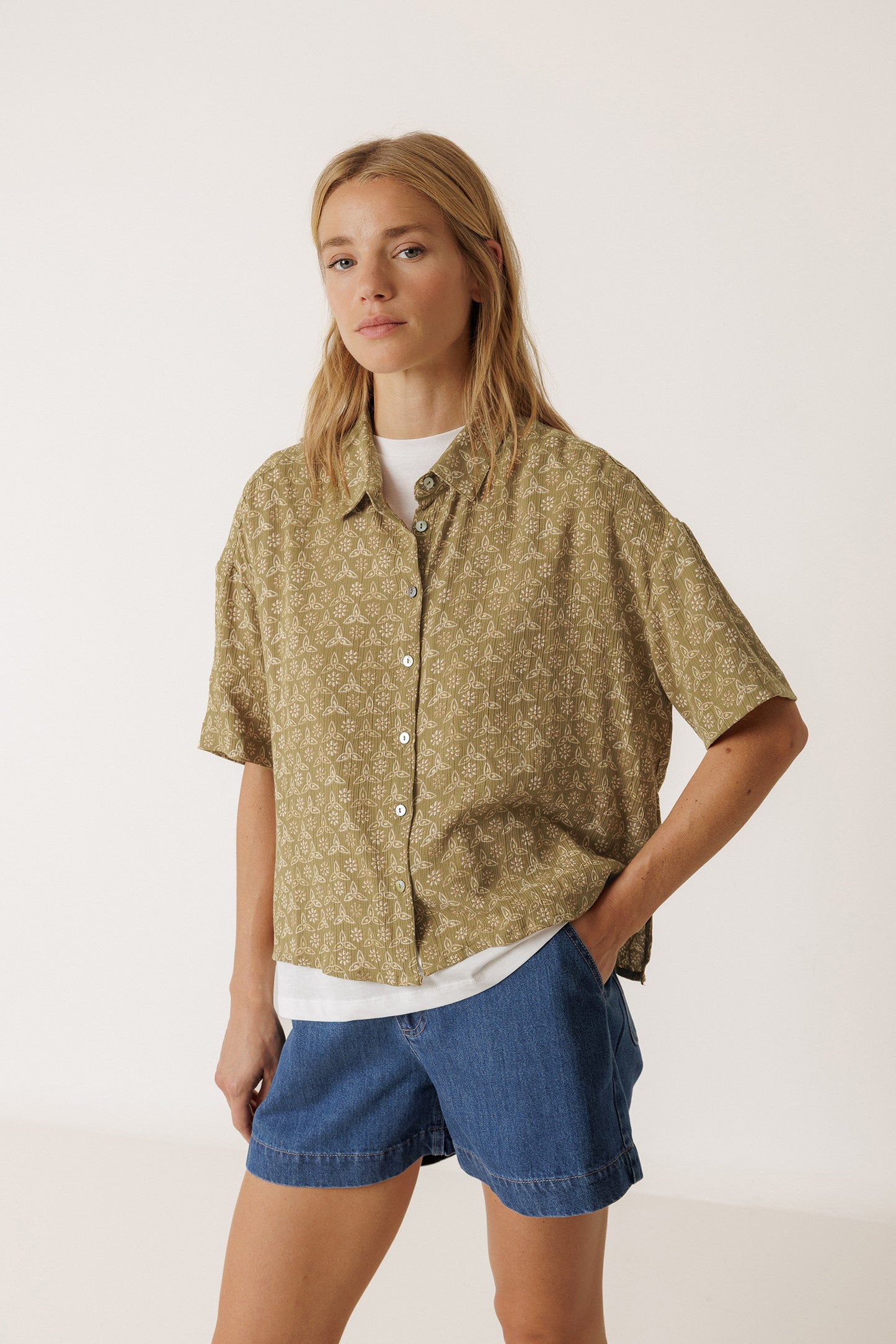 CAMISA ESTAMPADA OVERSIZE