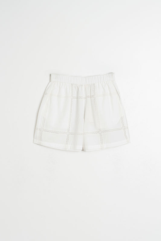 SHORT POPELÍN CON PUNTILLAS 6