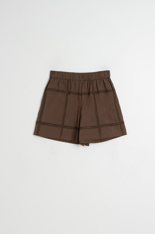 SHORT POPELÍN CON PUNTILLAS 5