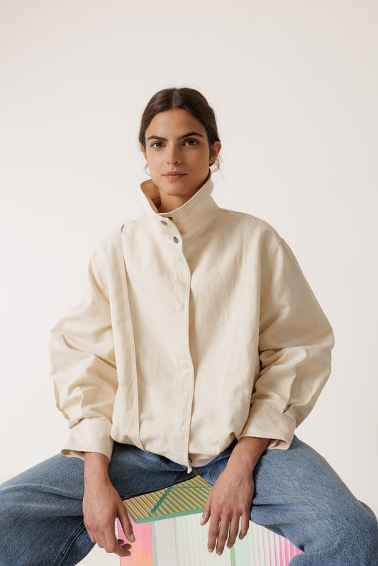 BOMBER ALGODÓN LINO 1