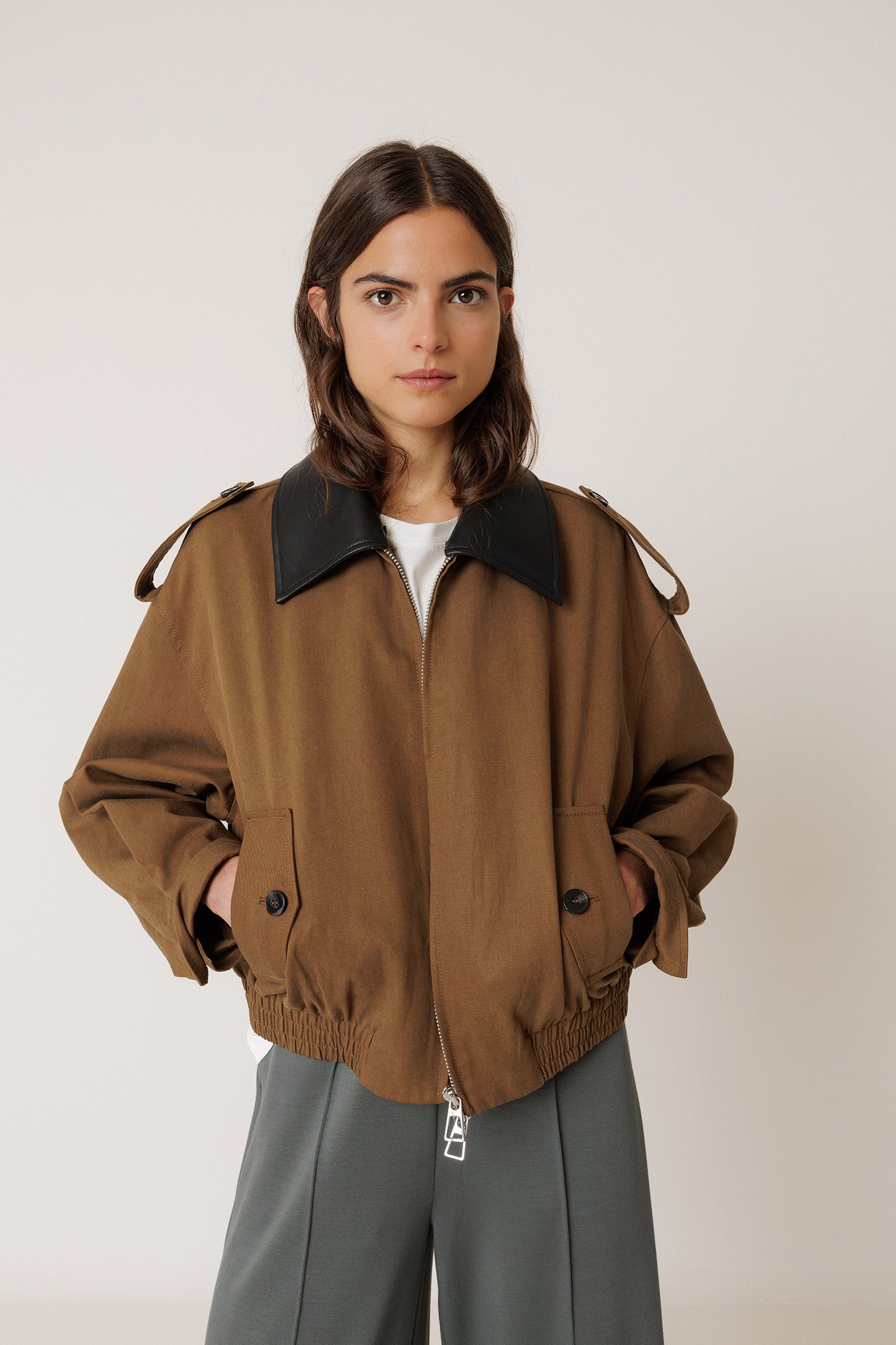 CAZADORA BOMBER LYOCELL