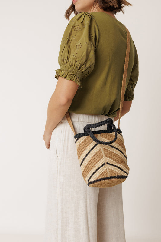 MINI BOLSO BOMBONERA RAFIA 3