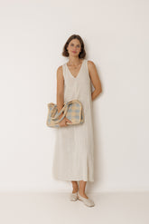 BOLSO SHOPPER RAFIA