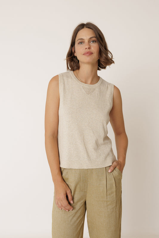 [CL] ORGANIC COTTON VEST 1